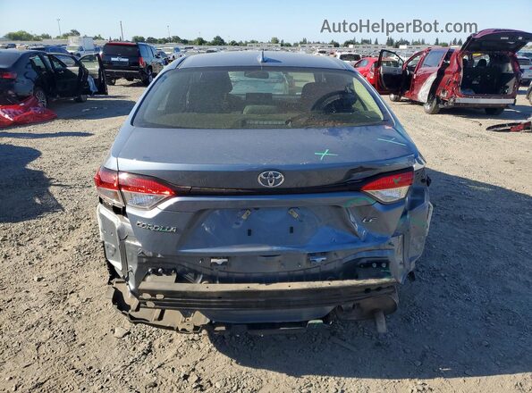 JTDEPMAE2N3017763 2022 TOYOTA COROLLA Blue უკანა ხედი
