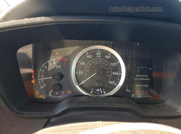 JTDEPMAE2N3017763 2022 TOYOTA COROLLA Blue ხელსაწყოთა პანელის ხედი