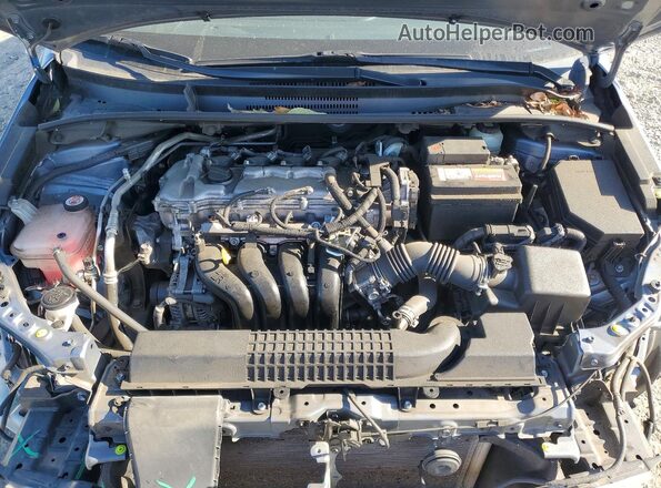 JTDEPMAE2N3017763 2022 TOYOTA COROLLA Blue უკანა სალონის ხედი