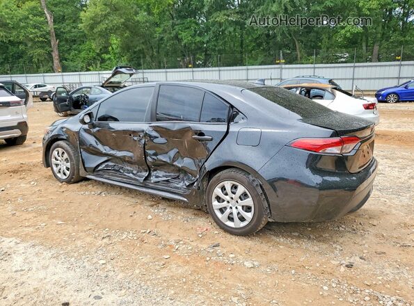 JTDEPMAE2NJ196009 2022 TOYOTA COROLLA Black Հետևի ձախ