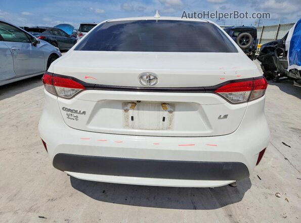 JTDEPMAE2NJ205758 2022 TOYOTA COROLLA White Widok z tyłu