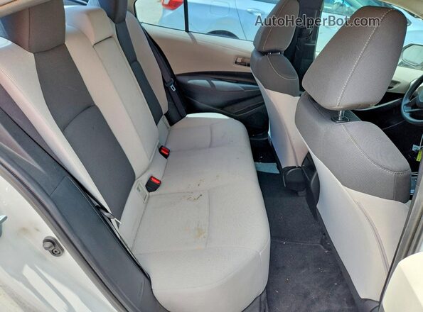 JTDEPMAE2NJ205758 2022 TOYOTA COROLLA White Widok tylnych siedzeń
