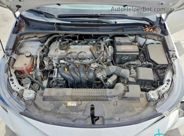 JTDEPMAE2NJ205758 2022 TOYOTA COROLLA White Widok wnętrza z tyłu