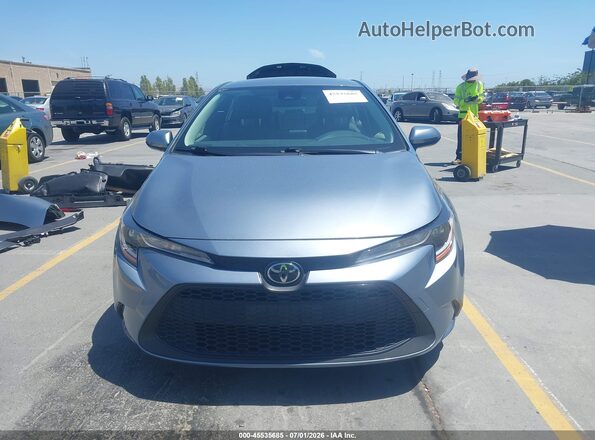 JTDEPMAE2NJ207607 2022 TOYOTA COROLLA Blue უკანა სალონის ხედი