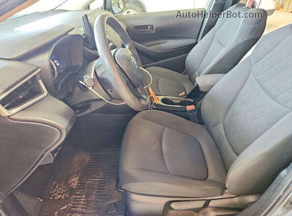 JTDEPMAE2NJ212581 2022 TOYOTA COROLLA Gray Вид салону спереду