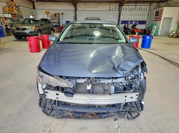 JTDEPMAE2NJ212581 2022 TOYOTA COROLLA Gray Вид спереду