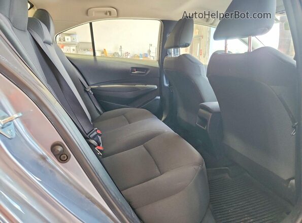 JTDEPMAE2NJ212581 2022 TOYOTA COROLLA Gray Вид задніх сидінь