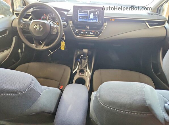 JTDEPMAE2NJ212581 2022 TOYOTA COROLLA Gray Вид панелі приладів