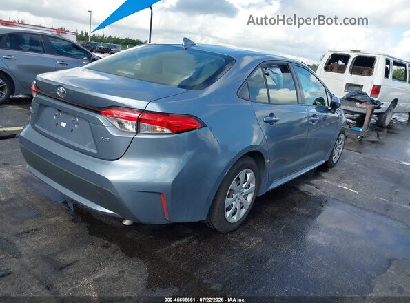 JTDEPMAE2NJ213942 2022 TOYOTA COROLLA Blue Tył prawy