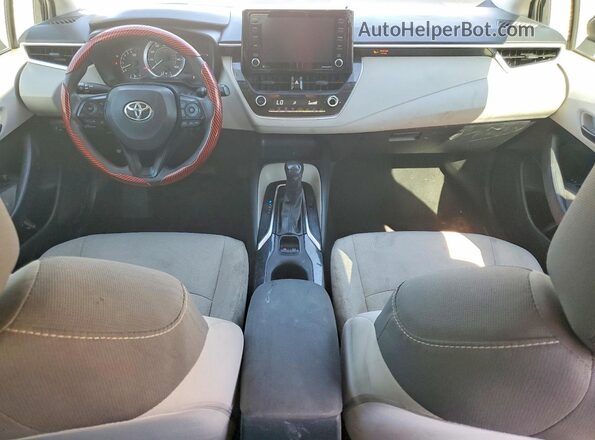 JTDEPMAE2NJ225752 2022 TOYOTA COROLLA Черный Вид панели приборов