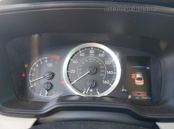 JTDEPMAE2NJ225752 2022 TOYOTA COROLLA Черный Вид щитка приборов