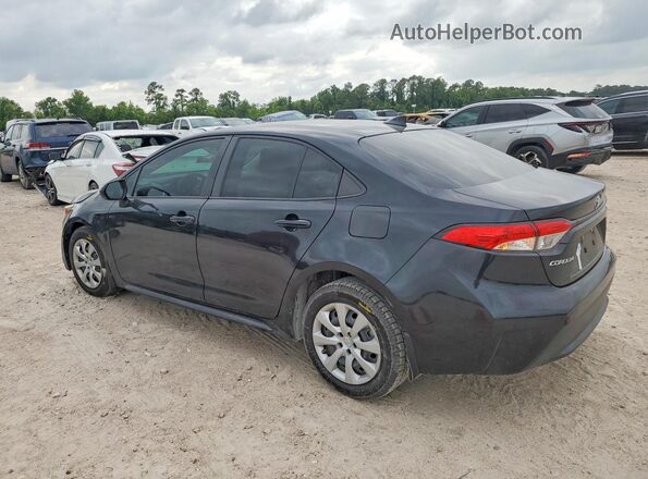 JTDEPMAE2NJ227324 2022 TOYOTA COROLLA Black უკანა მარცხენა