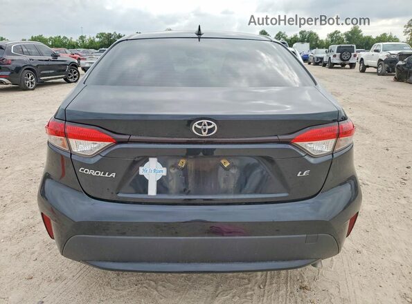 JTDEPMAE2NJ227324 2022 TOYOTA COROLLA Black უკანა ხედი