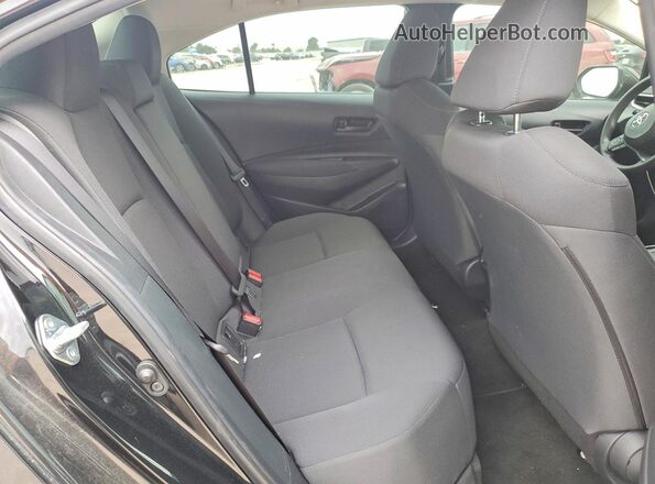 JTDEPMAE2NJ227324 2022 TOYOTA COROLLA Black უკანა სავარძლების ხედი