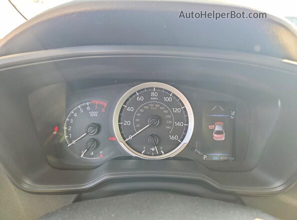 JTDEPMAE2NJ231969 2022 TOYOTA COROLLA Черный Вид щитка приборов