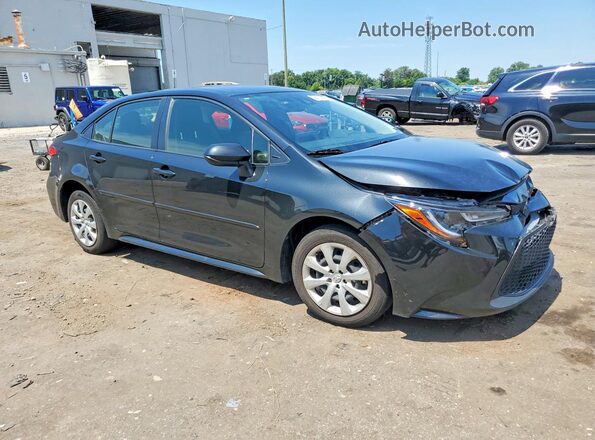 JTDEPMAE2NJ231969 2022 TOYOTA COROLLA Черный Передняя правая четверть
