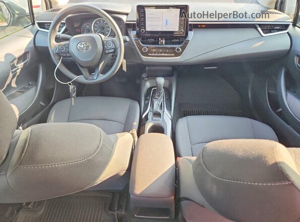 JTDEPMAE2NJ231969 2022 TOYOTA COROLLA Черный Вид панели приборов