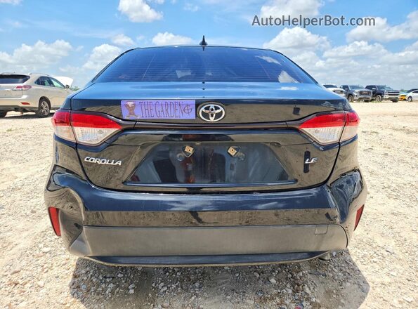 JTDEPMAE3MJ122323 2021 TOYOTA COROLLA Black Rear view