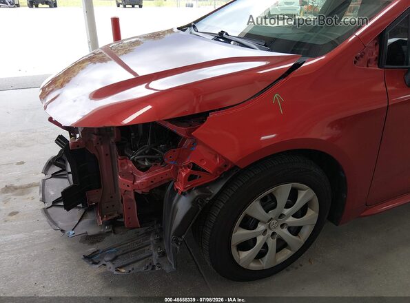 JTDEPMAE3MJ123696 2021 TOYOTA COROLLA Red Widok z przodu