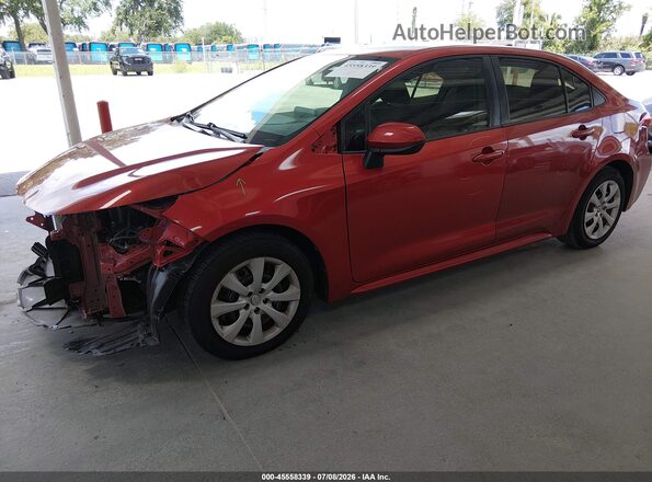 JTDEPMAE3MJ123696 2021 TOYOTA COROLLA Red Przód lewy