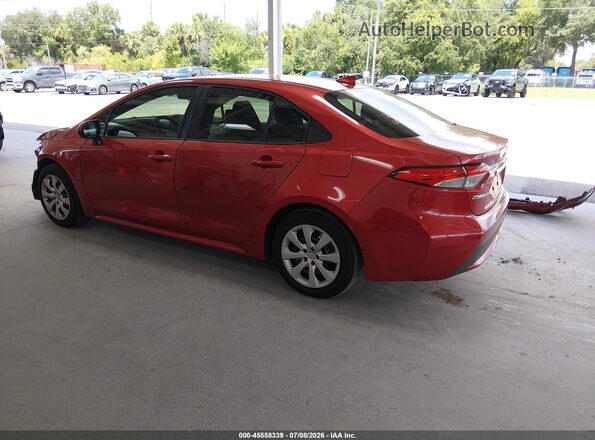 JTDEPMAE3MJ123696 2021 TOYOTA COROLLA Red Tył lewy
