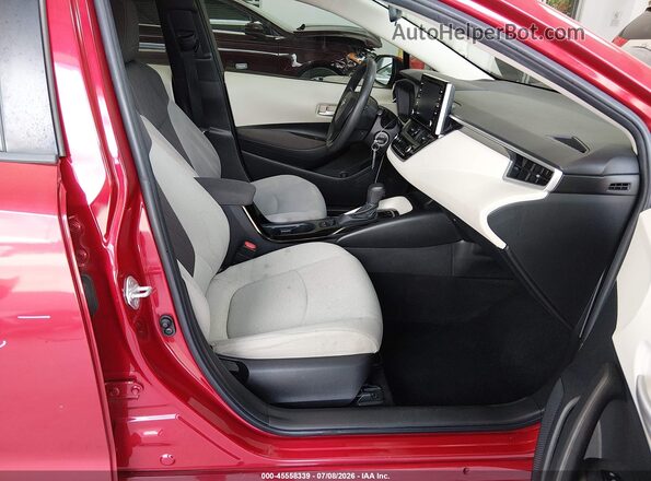 JTDEPMAE3MJ123696 2021 TOYOTA COROLLA Red Widok wnętrza z przodu
