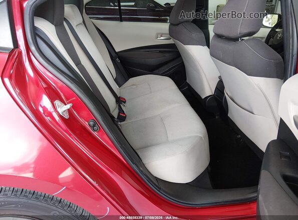 JTDEPMAE3MJ123696 2021 TOYOTA COROLLA Red Widok naklejki z numerem VIN