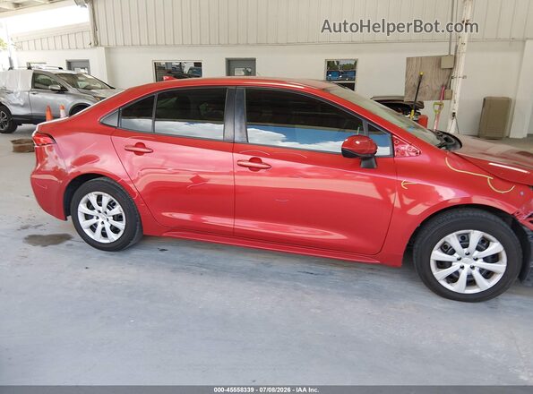 JTDEPMAE3MJ123696 2021 TOYOTA COROLLA Red Widok wnętrza 360 stopni