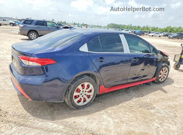 JTDEPMAE3MJ134424 2021 TOYOTA COROLLA Blue Задня права чверть