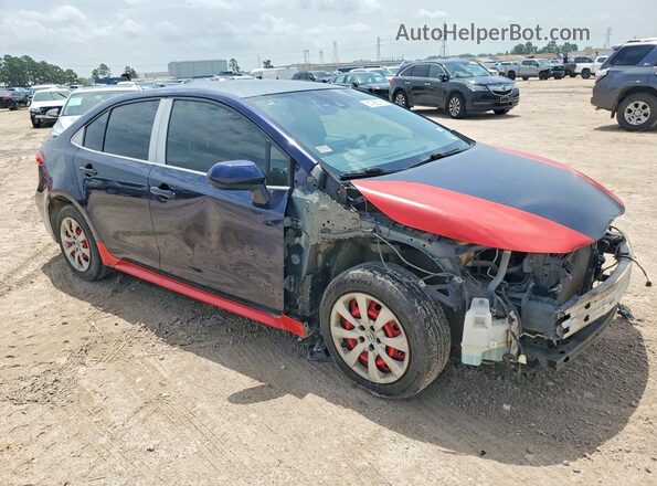 JTDEPMAE3MJ134424 2021 TOYOTA COROLLA Blue Передня права чверть