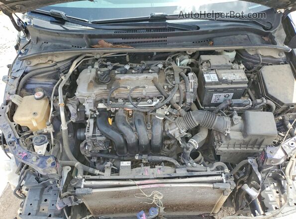 JTDEPMAE3MJ134424 2021 TOYOTA COROLLA Blue Вид задньої частини салону