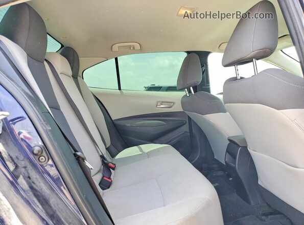 JTDEPMAE3MJ134424 2021 TOYOTA COROLLA Blue Вид задніх сидінь