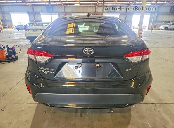 JTDEPMAE3MJ142684 2021 TOYOTA COROLLA Black Вид ззаду