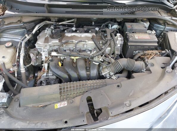 JTDEPMAE3MJ176110 2021 TOYOTA COROLLA Light Blue Вид сзади
