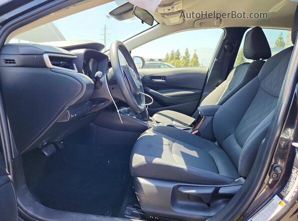 JTDEPMAE3MJ177466 2021 TOYOTA COROLLA Black Вид салону спереду