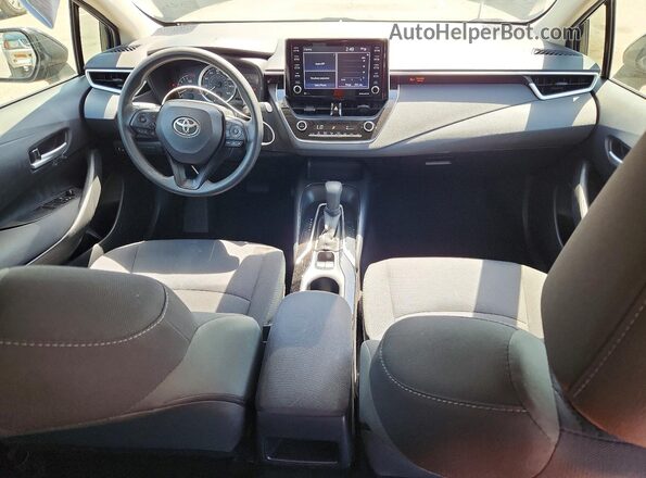 JTDEPMAE3MJ177466 2021 TOYOTA COROLLA Black Вид панелі приладів