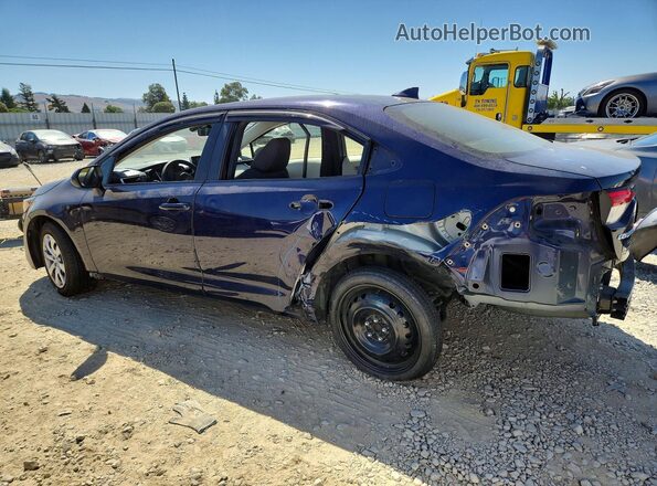 JTDEPMAE3MJ187656 2021 TOYOTA COROLLA Blue Rear left