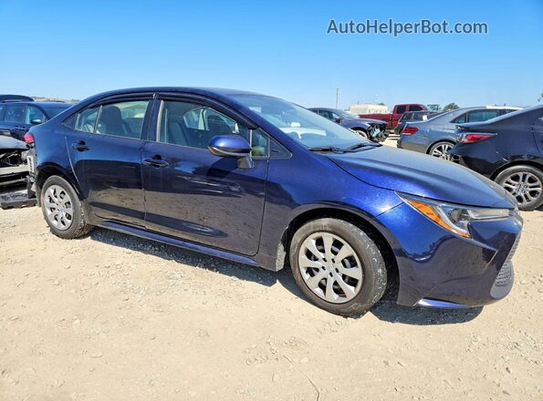 JTDEPMAE3MJ187656 2021 TOYOTA COROLLA Blue Front right