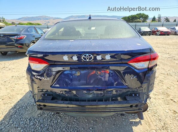 JTDEPMAE3MJ187656 2021 TOYOTA COROLLA Blue Rear view