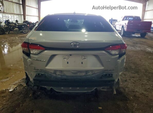 JTDEPMAE3N3008893 2022 TOYOTA COROLLA Silver უკანა ხედი