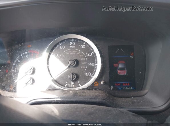 JTDEPMAE3N3012698 2022 TOYOTA COROLLA White უკანა სავარძლების ხედი