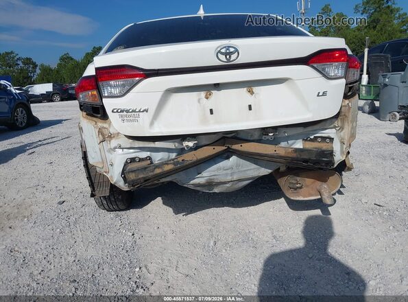 JTDEPMAE3N3012698 2022 TOYOTA COROLLA White 