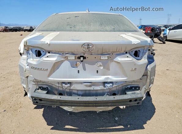 JTDEPMAE3N3020445 2022 TOYOTA COROLLA Silver Vista trasera