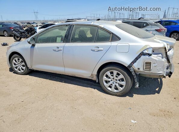 JTDEPMAE3N3020445 2022 TOYOTA COROLLA Silver Trasero izquierdo