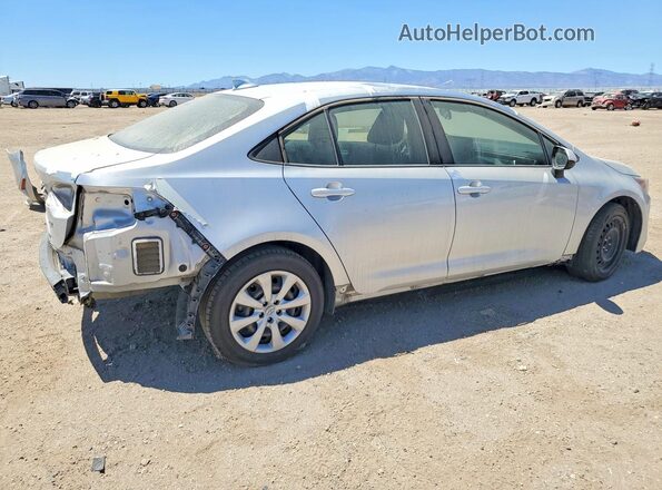 JTDEPMAE3N3020445 2022 TOYOTA COROLLA Silver Trasero derecho