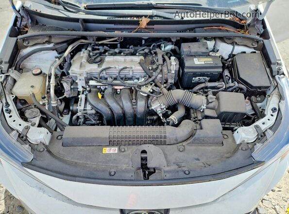 JTDEPMAE3N3024480 2022 TOYOTA COROLLA White Widok wnętrza z tyłu
