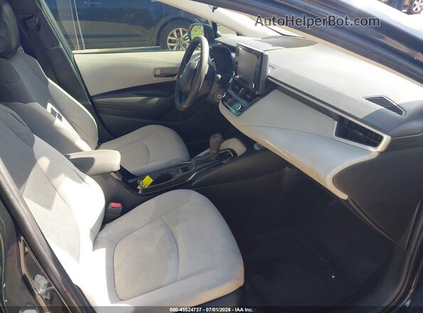 JTDEPMAE3NJ197427 2022 TOYOTA COROLLA Черный Вид салона спереди