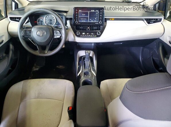 JTDEPMAE3NJ202660 2022 TOYOTA COROLLA Silver წინა პანელის ხედი