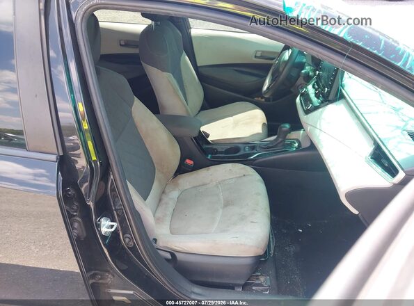 JTDEPMAE3NJ211519 2022 TOYOTA COROLLA Black Widok wnętrza z przodu