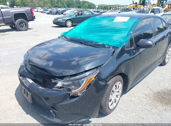 JTDEPMAE3NJ211519 2022 TOYOTA COROLLA Black Widok z przodu